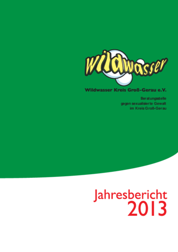 Wildwasser Kreis GG Jahresbericht 2013